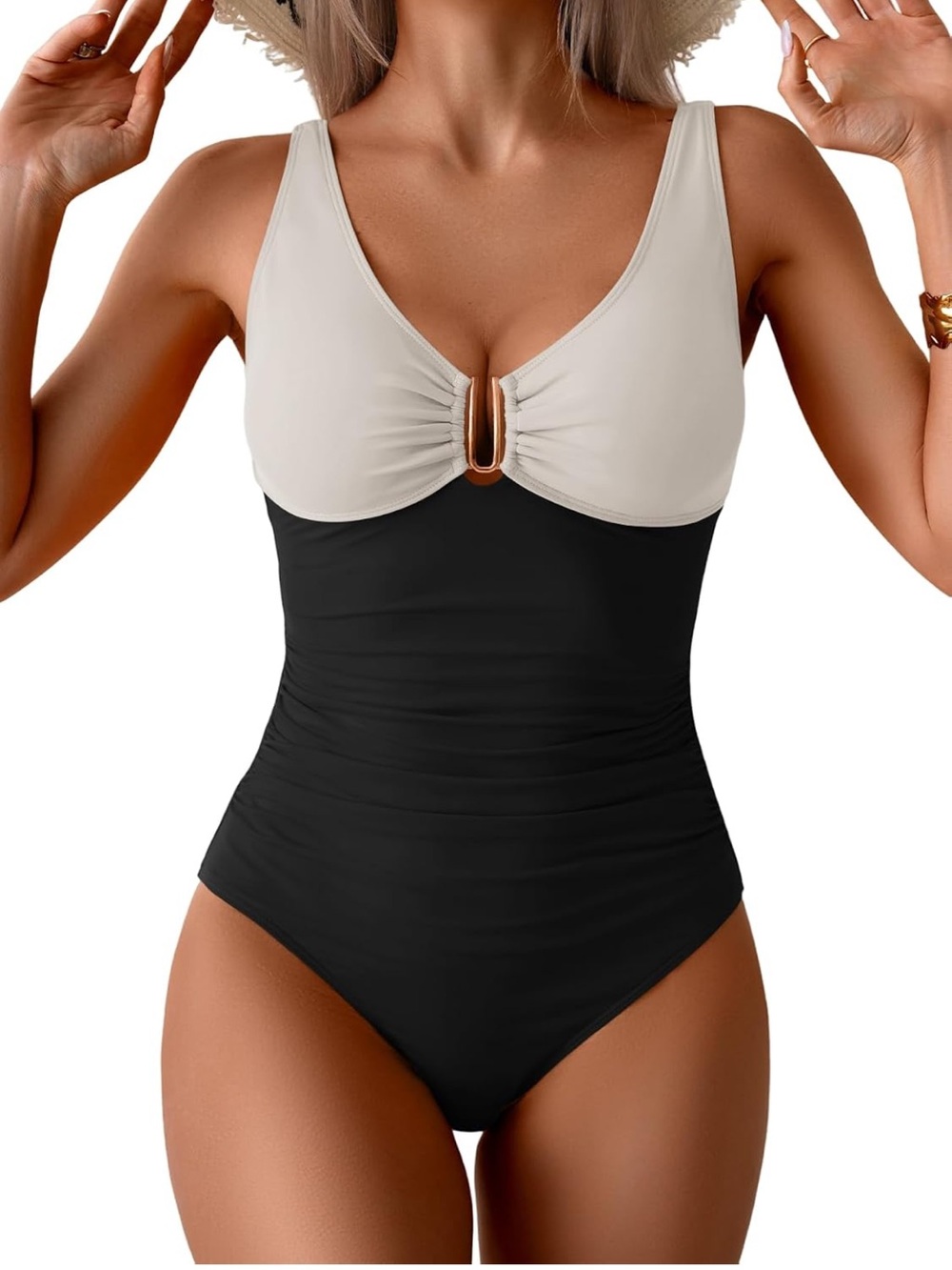 B2prity One Piece Swimsuit Tummy Control Push Up S. 2970/1-1:v